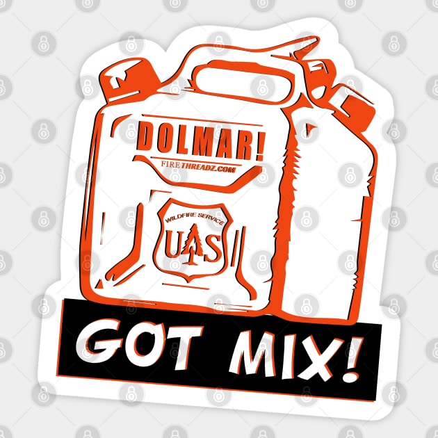 GOT MIX! Sticker by Firethreadz